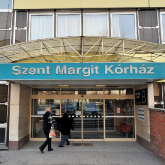 főbejárat Szt Margit kórház