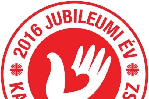 Katolikus Karitász jubileumi év logo