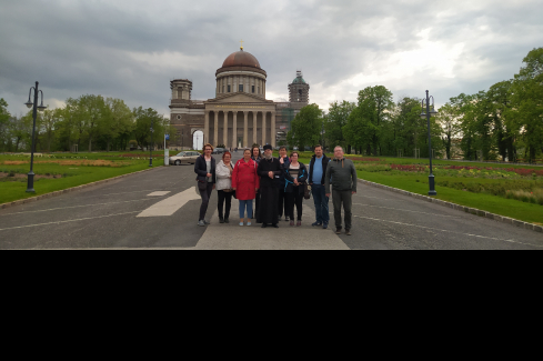 A Miskolci Egyházmegye Székháza dolgozóinak zarándoklata Esztergomba.